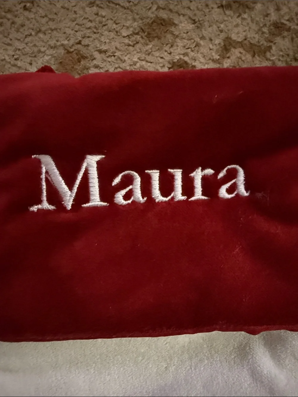 Pottery Barn Maura Stocking